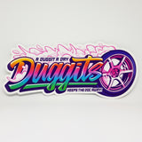 Duggits Tropical Sticker