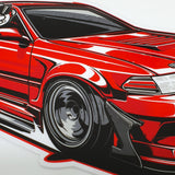 JZX100 Monky Sticker
