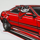 JZX100 Monky Sticker