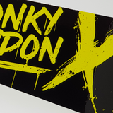 Cheeky Monky Yellow Slap Sticker