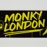 Cheeky Monky Yellow Slap Sticker