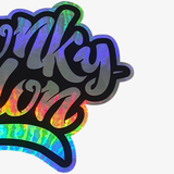 Monky London Neo Chrome Sticker