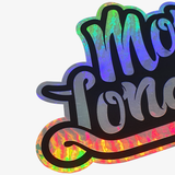 Monky London Neo Chrome Sticker