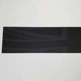 ML Union Jack Flag Gloss Stealth Black Sunstrip