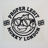Proper Legit XL Sticker Black