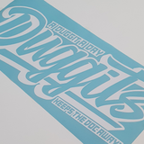 Duggits XL Sticker White