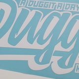Duggits XL Sticker White