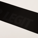 Proper Legit Stealth Black Sunstrip