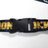 Monky Gold Black Lanyard