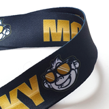 Monky Gold Black Lanyard