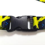 Monky Graffiti Black Lanyard