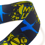 Monky Graffiti Black Lanyard