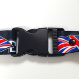 ML Union Jack Black Lanyard