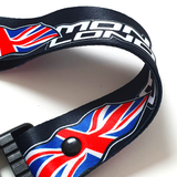ML Union Jack Black Lanyard