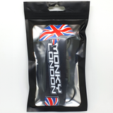 ML Union Jack Black Lanyard
