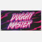Duggit Master Black Large Banner