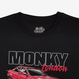 JZX100 Monky T Shirt Black
