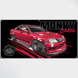 JZX100 Monky Large Banner
