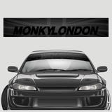Monky London Matt / Gloss Stealth Grey Sunstrip