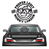 Proper Legit XL Sticker Black