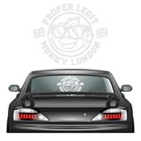 Proper Legit XL Sticker White