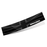 ML Union Jack Flag Gloss Stealth Black Sunstrip