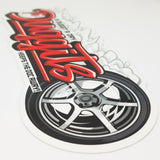 Duggits Red/Black Sticker