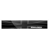 ML Union Jack Flag Gloss Stealth Black Sunstrip
